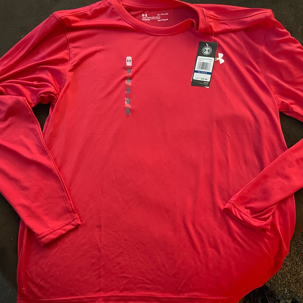 Men's HeatGear Armour Long Sleeve - Picture 7 of 9
